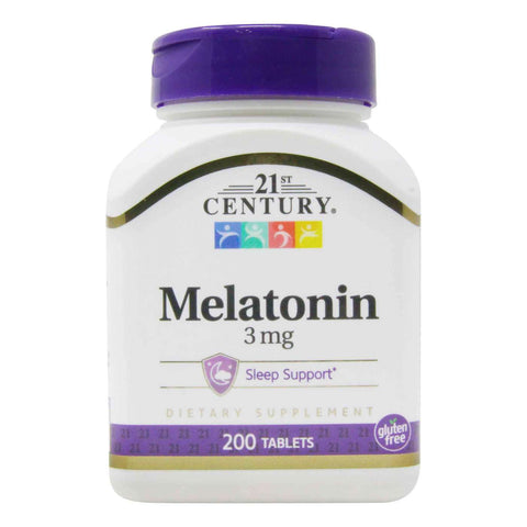 21st Century Melatonin, 3 mg