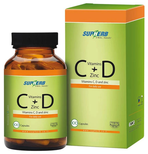 SUPHERB VITAMIN C + D & ZINC