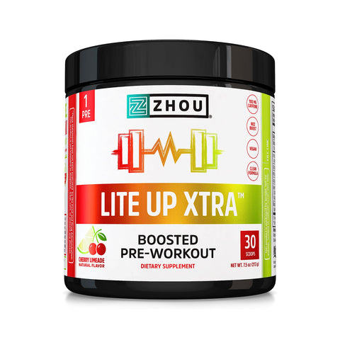 Zhou, Lite Up XTRA Pre Work-Out