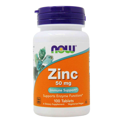 Now Foods Zinc - 50 mg